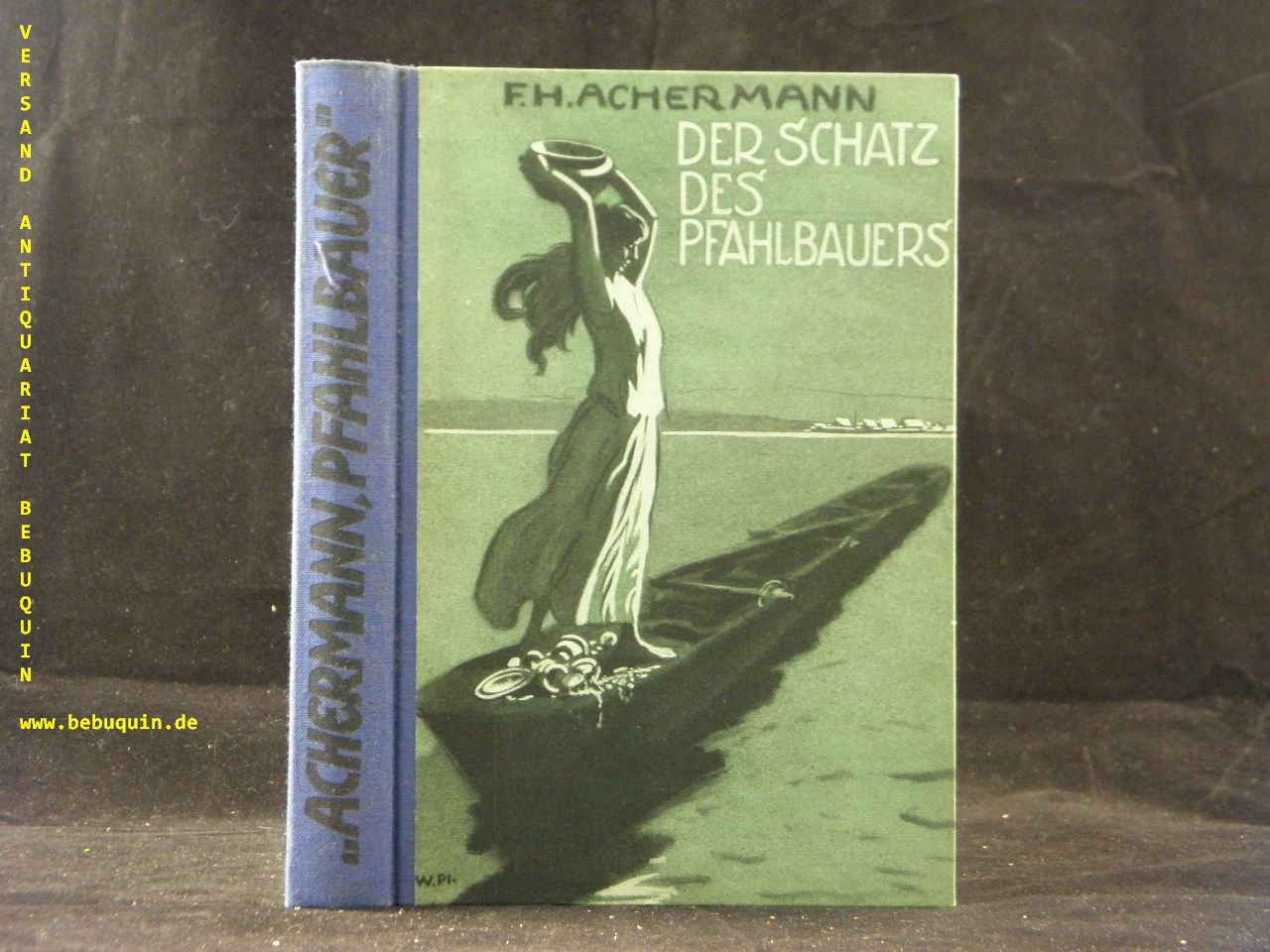 ACHERMANN, F.H.: - Der Schatz des Pfahlbauers.  Roman aus den Wildnissen der Bronzezeit.