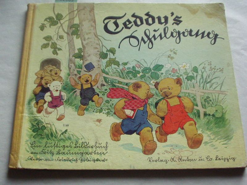 BAUMGARTEN.- ZBIGKER, Friedrich: - Teddy's Schulgang. Ein lustiges Bilderbuch.