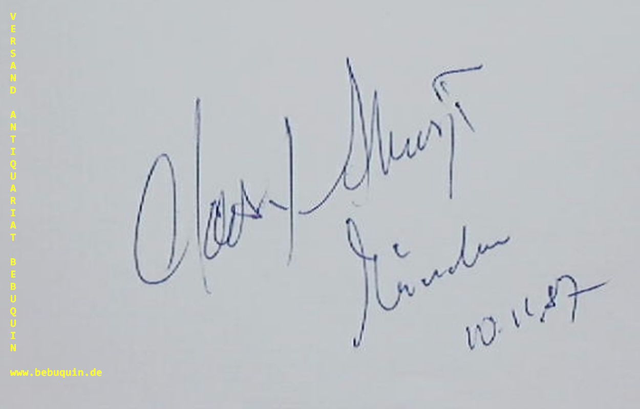 AHNSJ, Claas Halkan (Tenor): - eigenhndig signierte und datierte Autogrammkarte.
