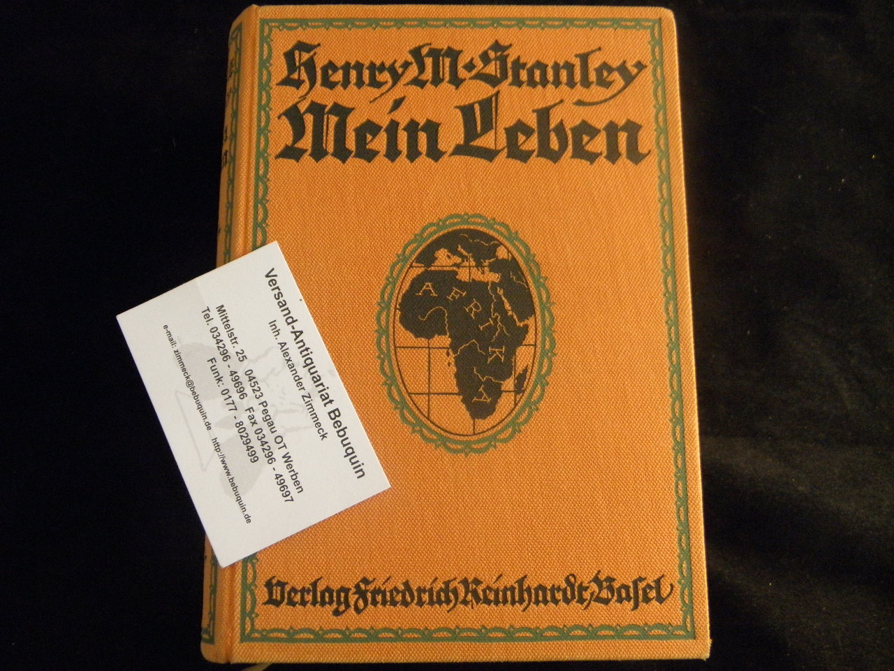 AFRIKA.- STANLEY, Henry Morton: - Mein Leben.  Gekrzte Volksausgabe von Gotthold Klee.