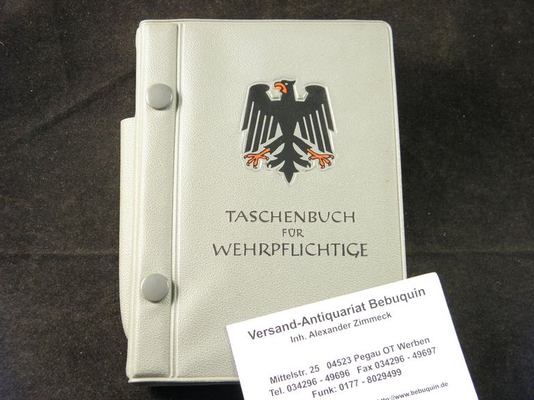 KARST, Heinz; SCHNELL, Karlhelmut + SEIDEL, Hansdieter: - (Bearb.) Taschenbuch fr Wehrpflichige.