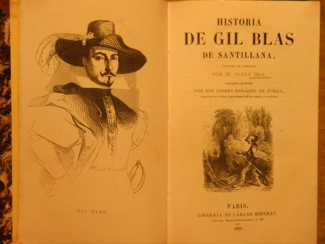 LESAGE: : - Historia de Gil Blas de Santillana. Ins Katalanische bersetzt von El Padre Isla.