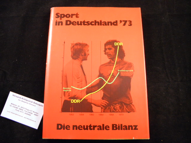 SPORT.-  GRUNDGEIGER, Klaus: - Sport in Deutschland '73.  Die neutrale Bilanz