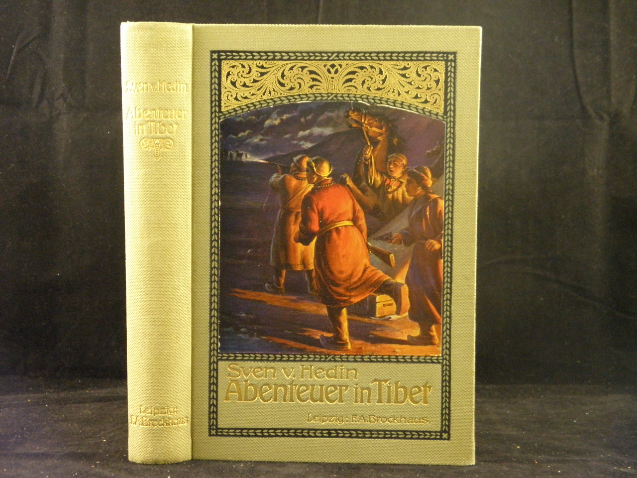 ASIEN.- HEDIN, Sven: - Abenteuer in Tibet. Bearb. von Gustav Gast.