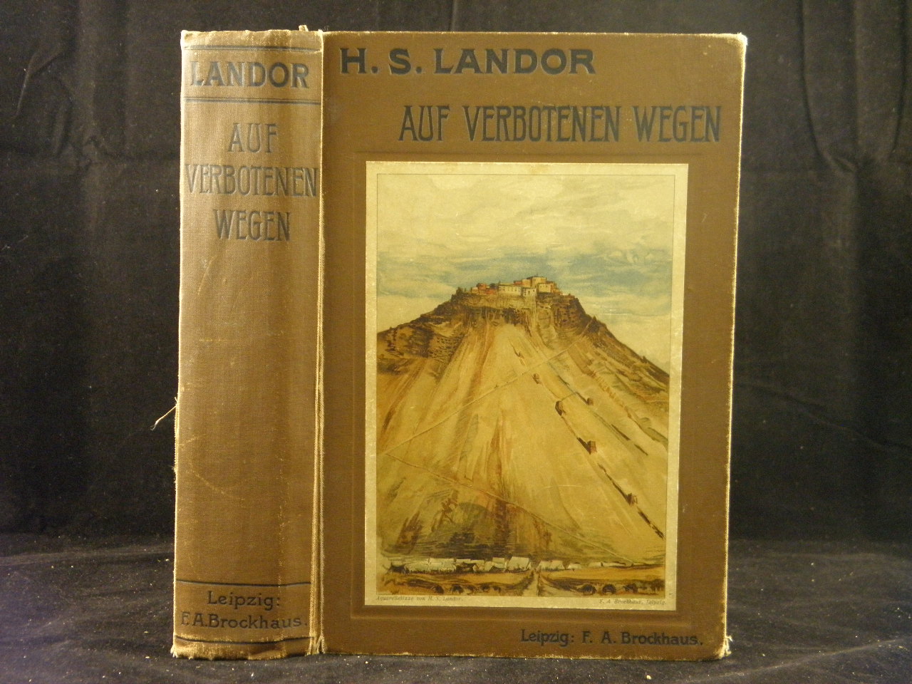 ASIEN.- LANDOR, Henry S.: - Auf verbotenen Wegen. Reisen und Abenteuer in Tibet.