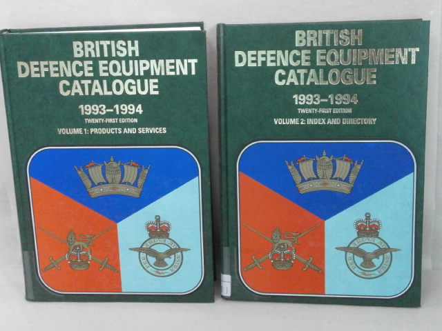 ENGLAND.--  MINISTRY OF DEFENCE: - (Hrsg.) British Defence Equipment Catalogue 1993 - 1994.