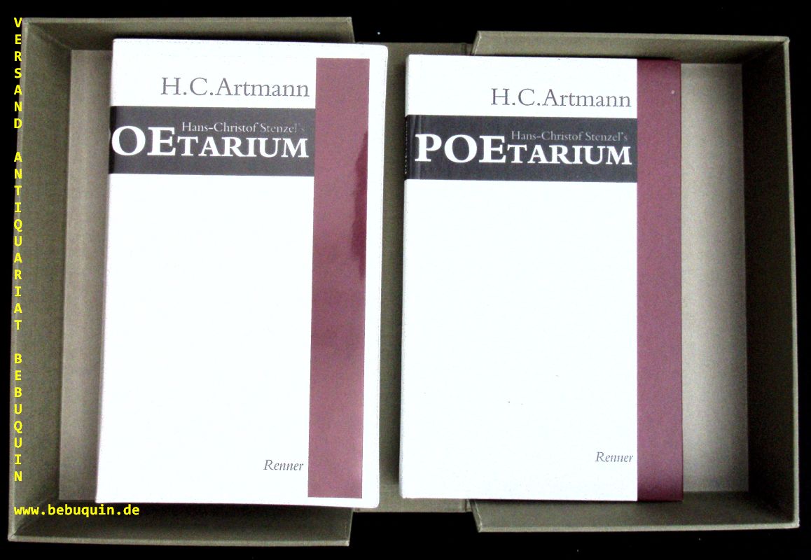 ARTMANN, H. C.: - Hans-Christof Stenzel's Poetarium.