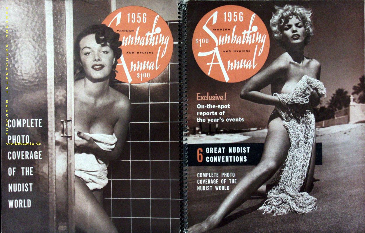 FKK.-  MODERN SUNBATHING AND HYGIENE ANNUAL.- - 1956.  Complete Photo Coverage of the Nudist World.