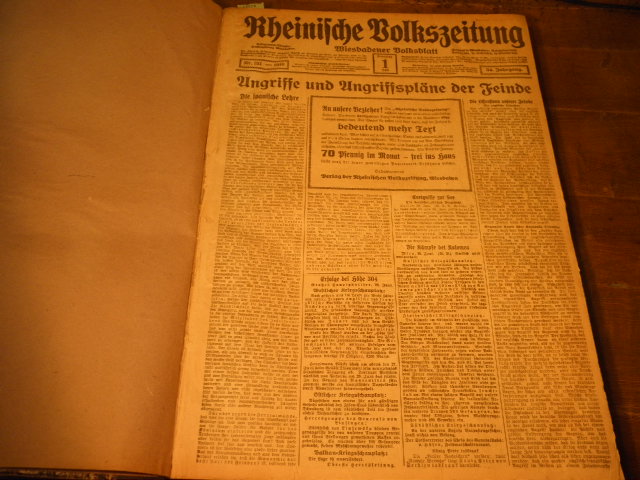 RHEINISCHE VOLKSZEITUNG.- - Wiesbadener Volksblatt. 34. Jahrgang.